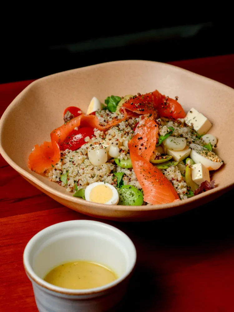 Ensalada de quinua orgánicas