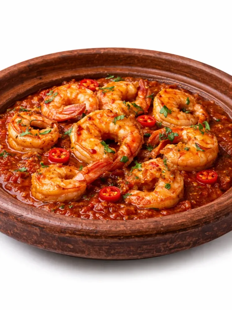 Tajine Gambas B’Maticha