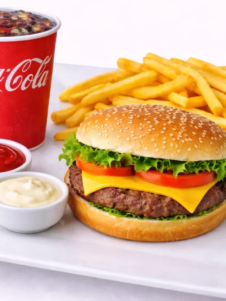 Cheeseburger Menü