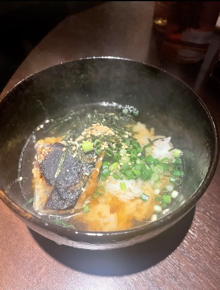 鰆の味噌漬け出汁茶漬け