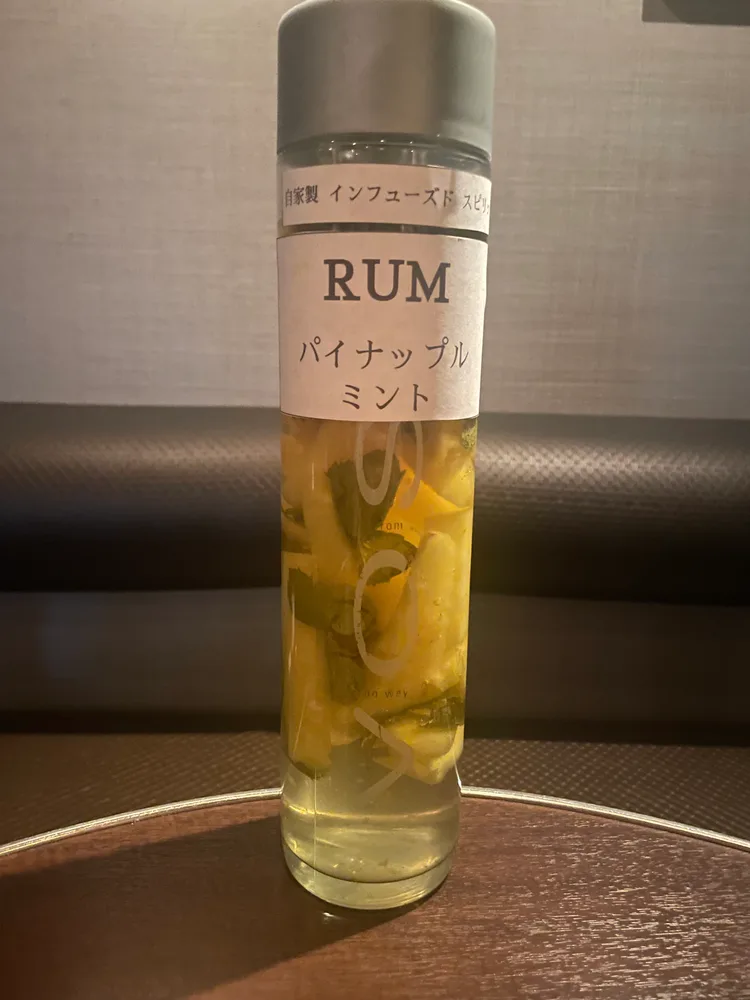 ラム × パイナップル × ミント