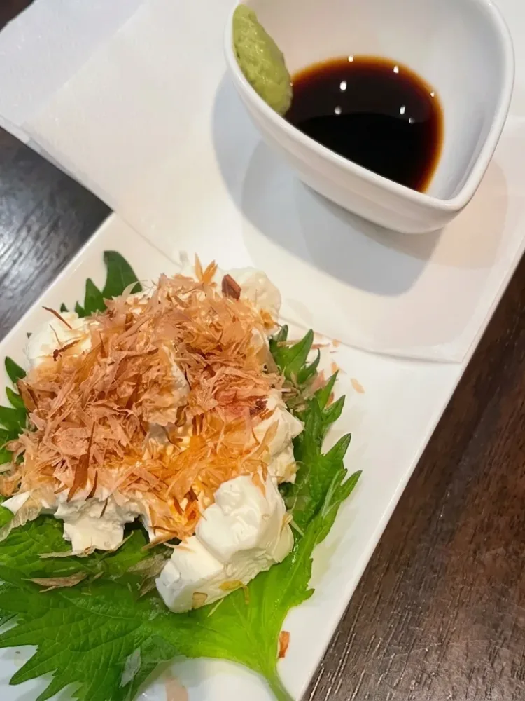 クリームチーズ冷奴