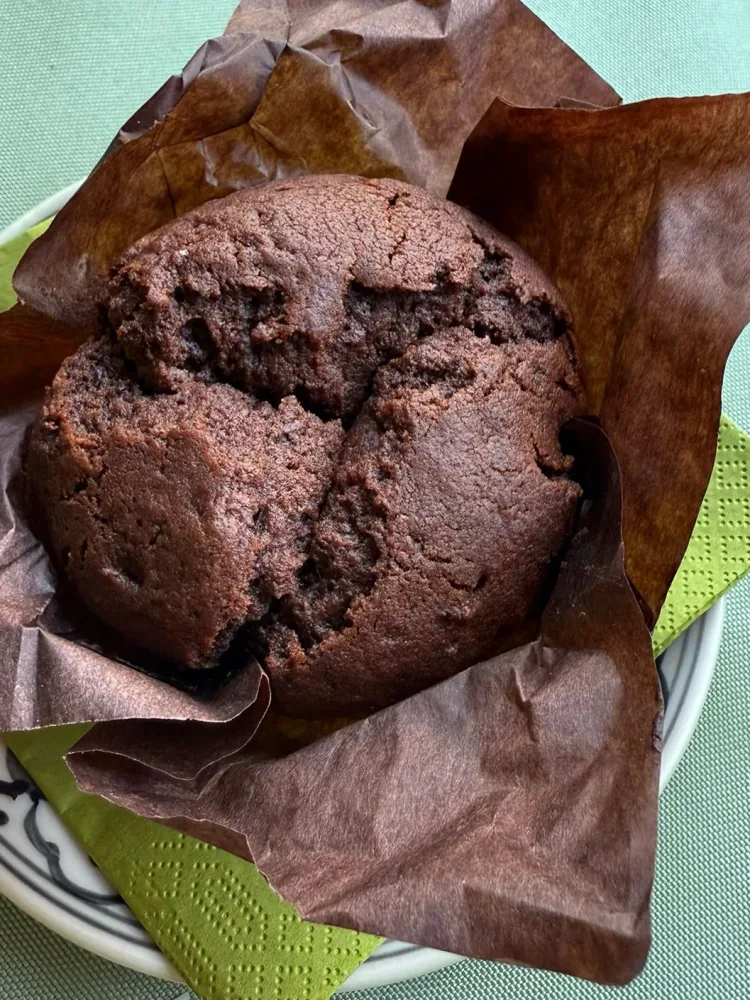 Schokomuffin mit Nougatkern