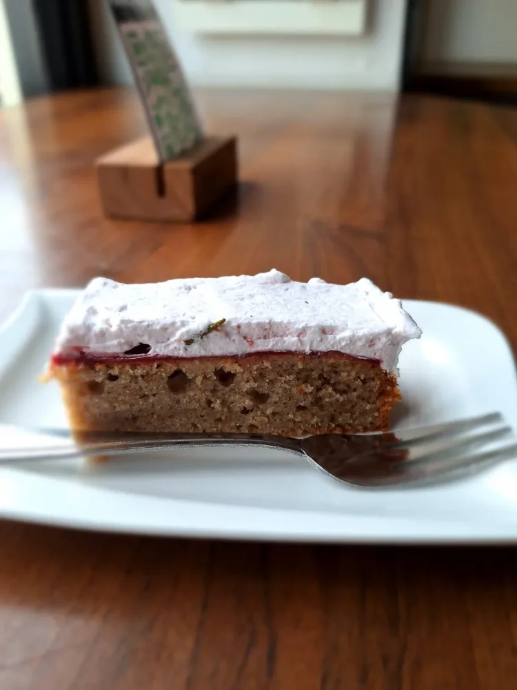 Hausgemachter Kuchenecke