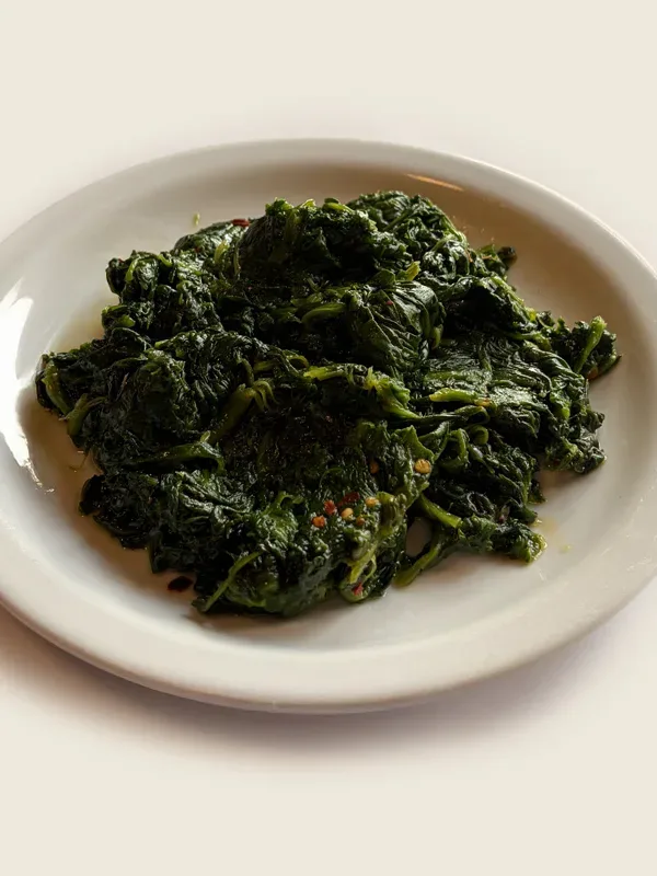 SPINACI AGLIO, OLIO, PEPERONCINO