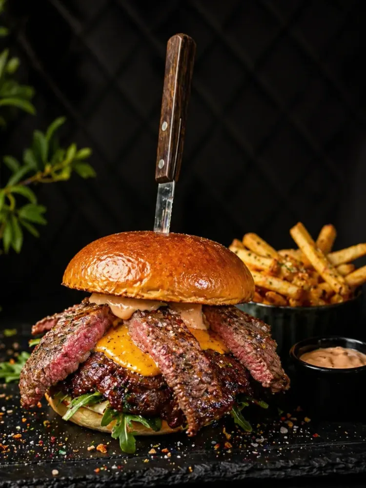 Black Angus Steak Burger