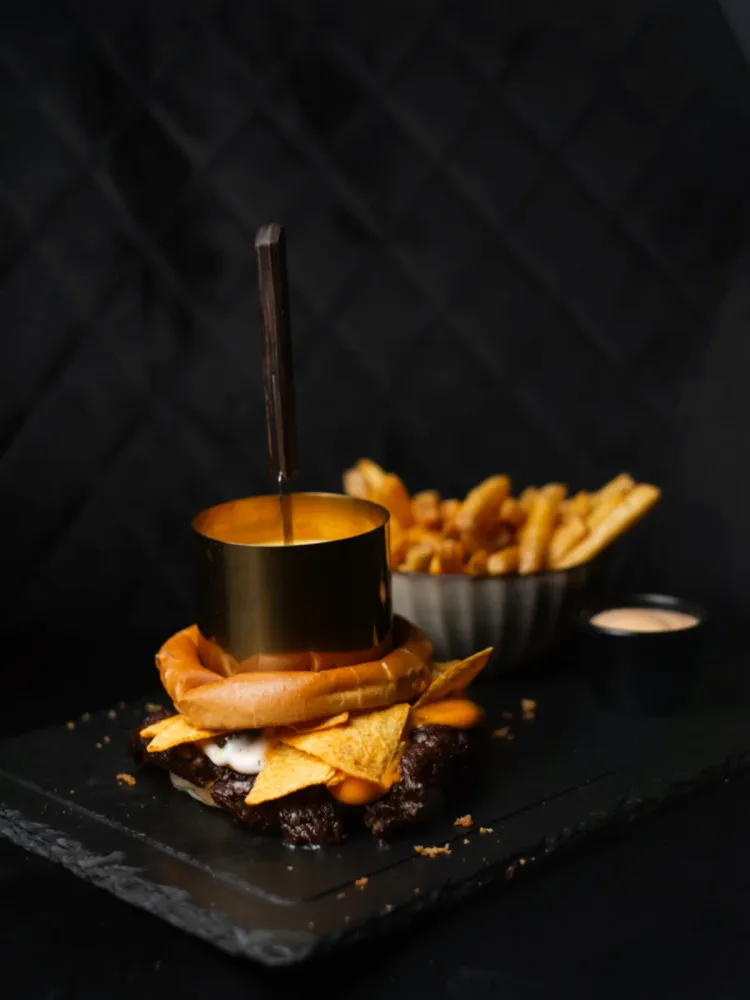 Nacho Macho Burger