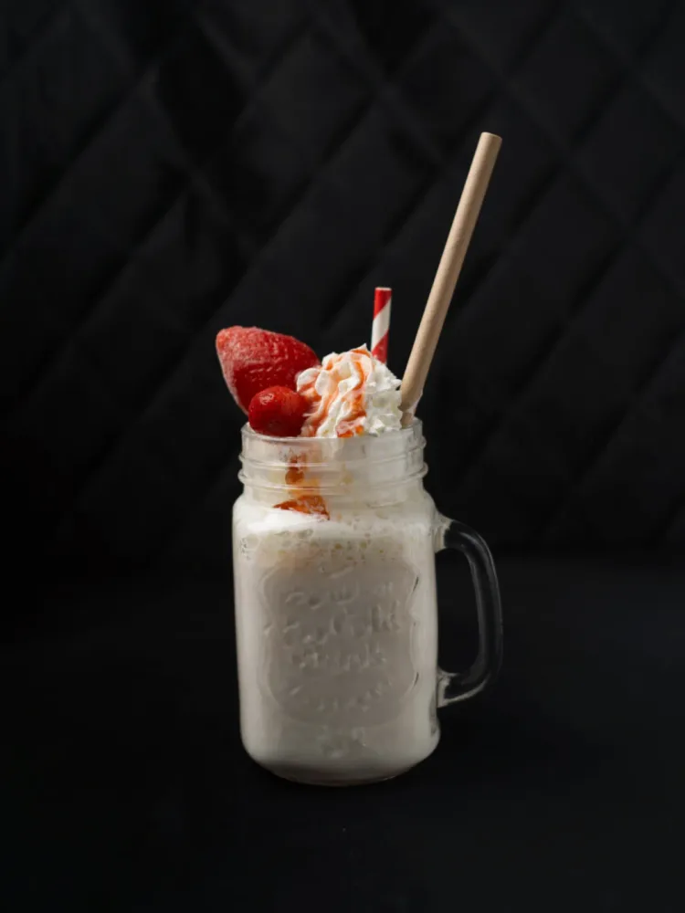 Erdbeer-Bananen Milkshake