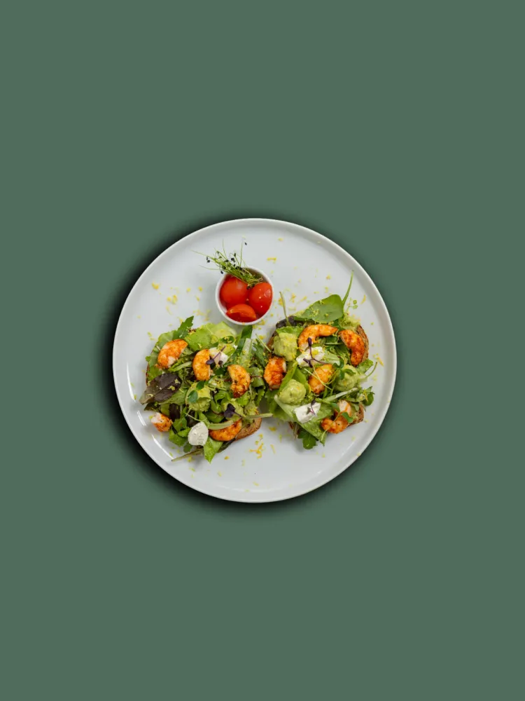 Shrimp and Greens