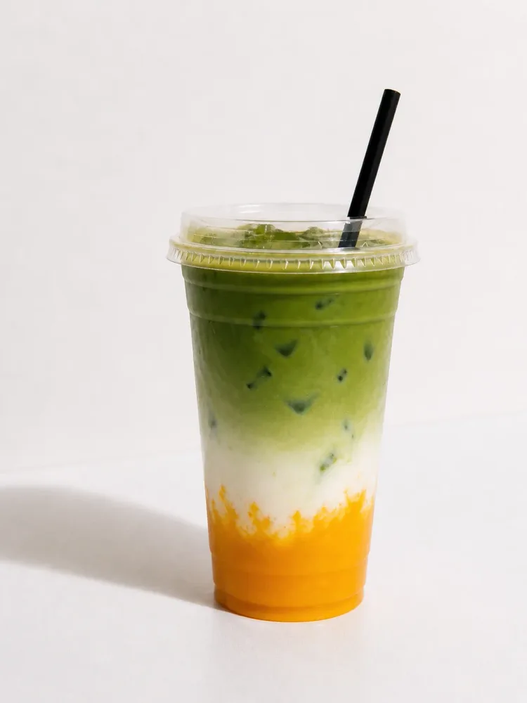 Mango Matcha Latte