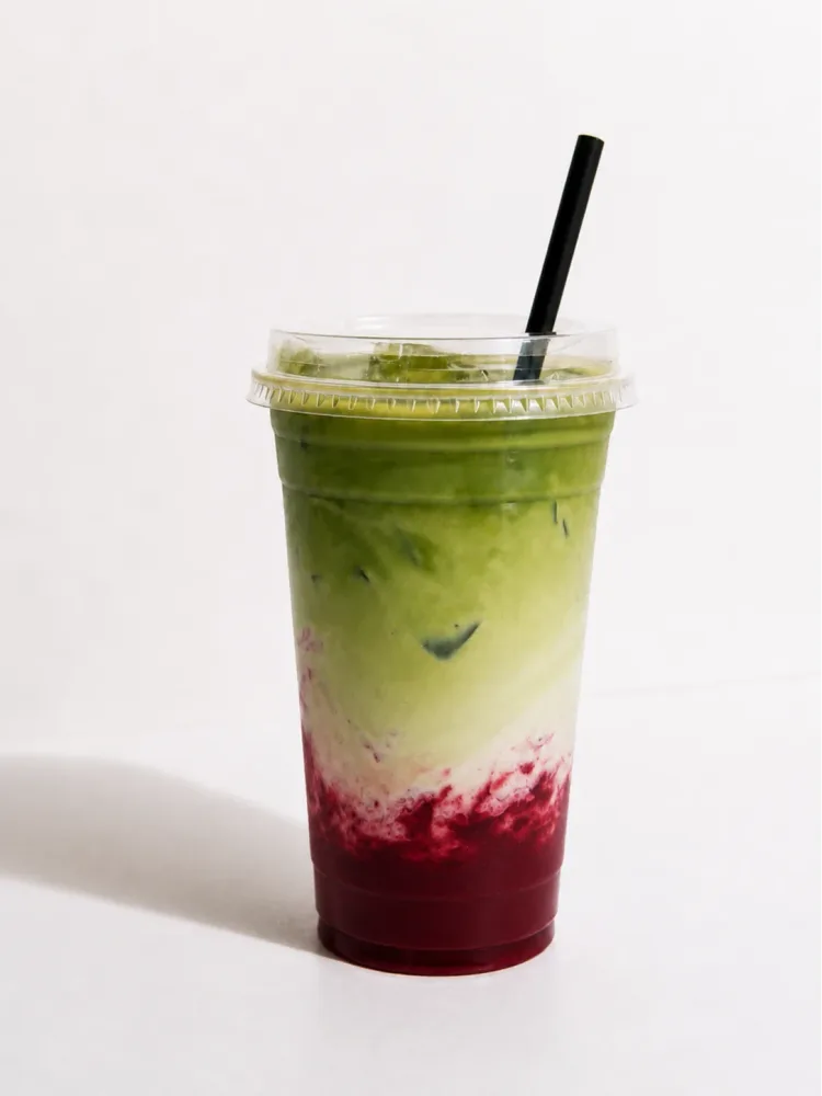 Cherry Matcha Latte
