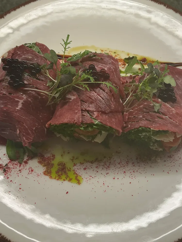 Carpaccio Di Manzo Sushi