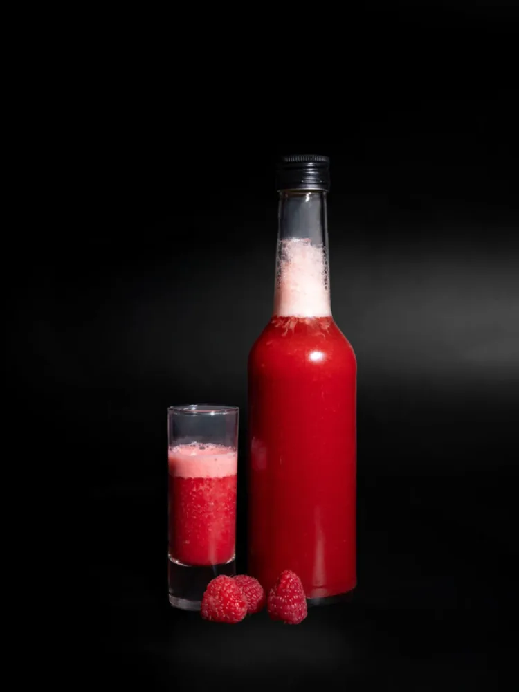Deuces Shotbottle Raspberry 35cl