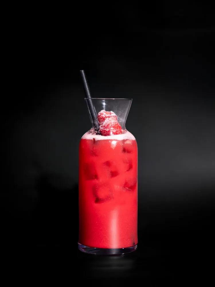 Himbeere Vanilla Soda