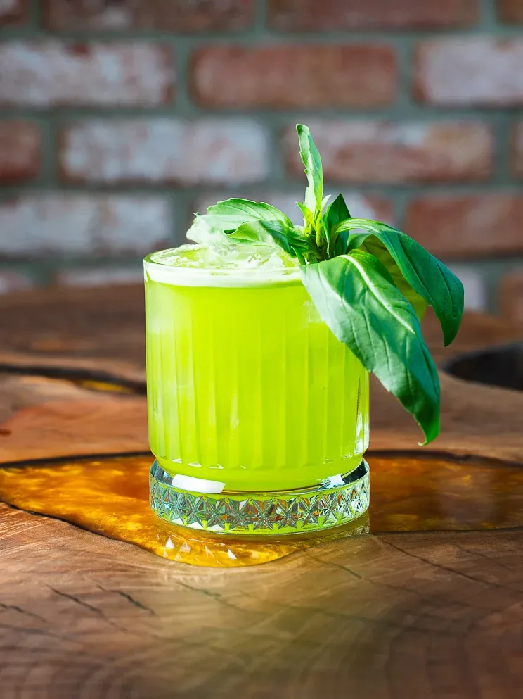 Gin Basil Smash