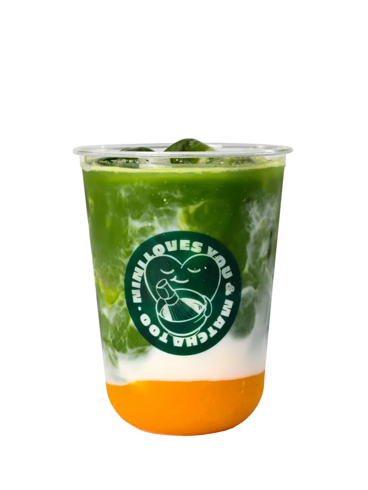 Iced Mango Matcha