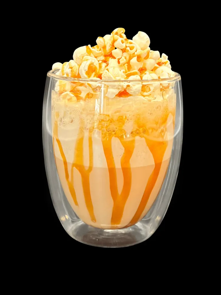 SCS-Lounge: Iced Spiced Coffee Popcorn