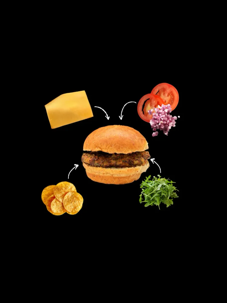 Gestalte deinen Veganen Burger selbst
