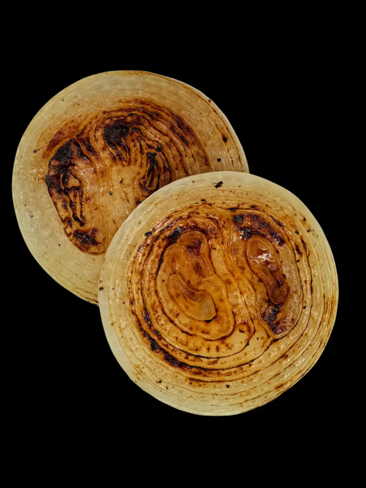 Karamellisierte Zwiebelscheiben