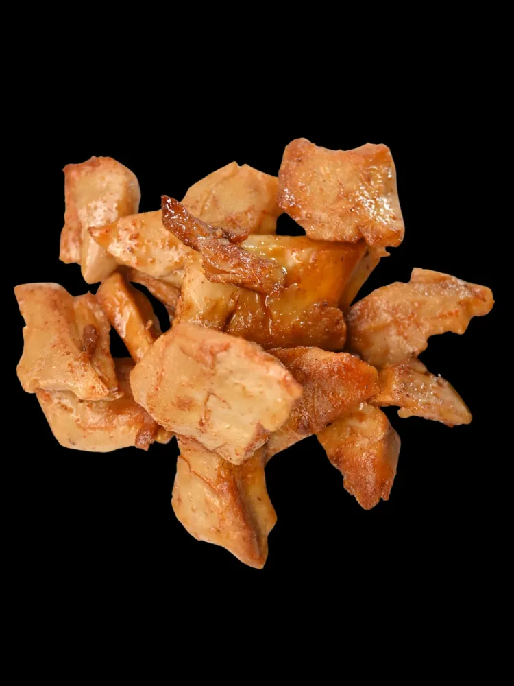 Pulled planted. chunks